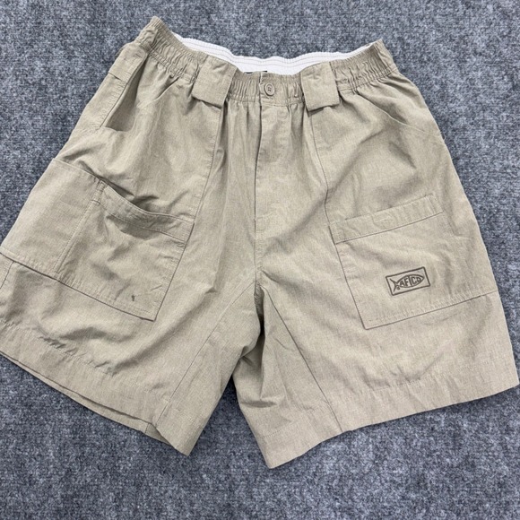 AFTCO Other - AFTCO American Fishing Tackle Co Mens Tan Fishing Shorts Size 36 Cargo Quick Dry